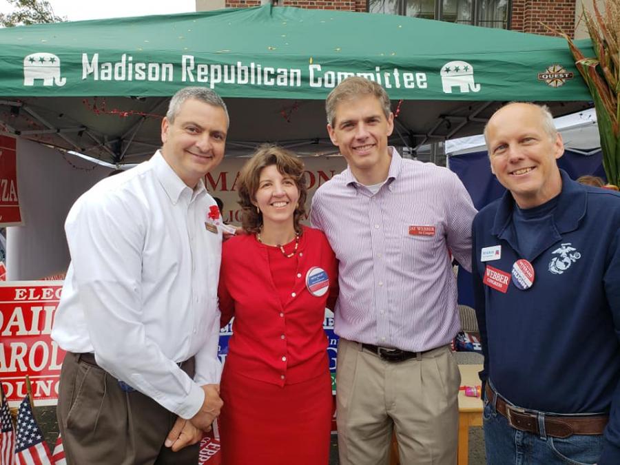 Entire Republican Ticket Visits Madison for Bottle Hill Day | Madison ...