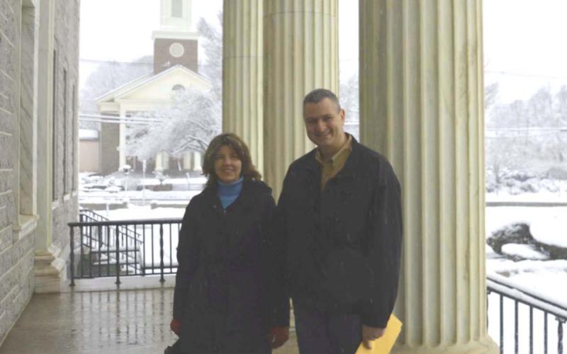 2018 Republican Candidates for Madison, NJ Borough Council Kathy Dailey and Mark Chiarolanza