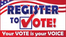 Register to vote